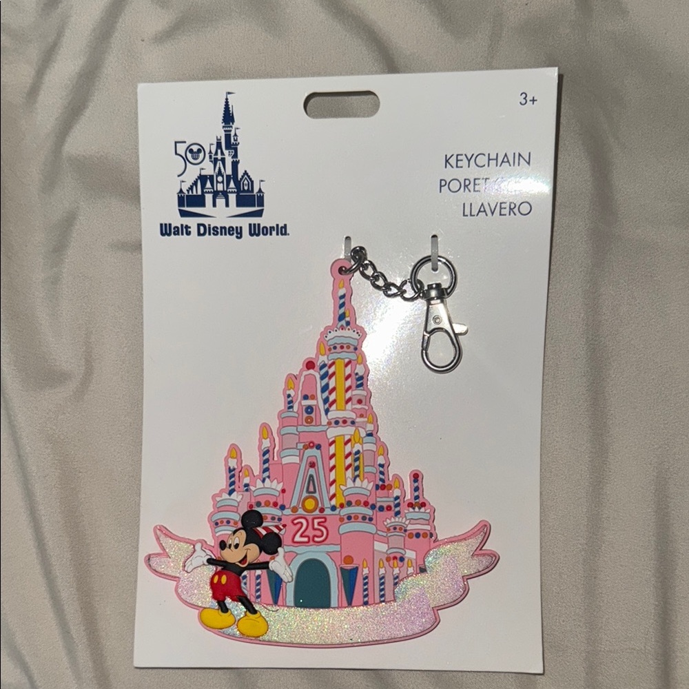Disney Vault Collection 50th Anniversary Keychain - Red